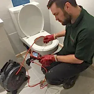 100% Robotla Tuvalet Tıkanıklığı Açma